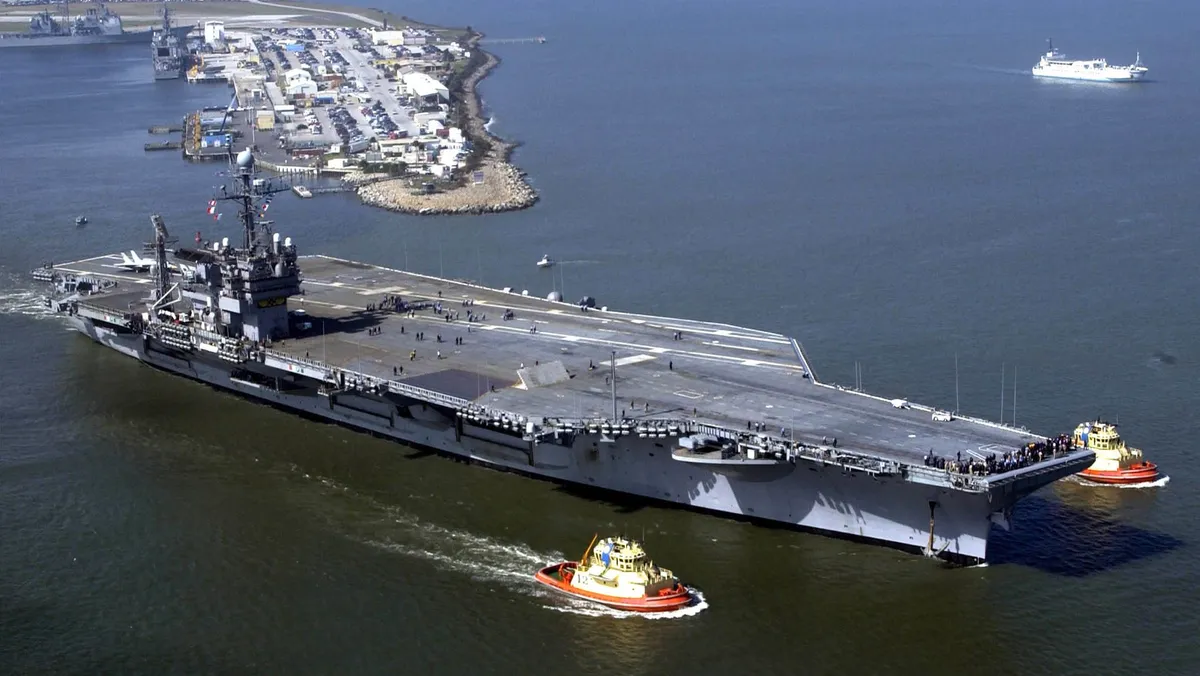 Saying goodbye to "Big John": the scrapping of the USS John F. Kennedy